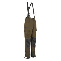 Pantalon de chasse verney carron ibex kaki et noir resistant