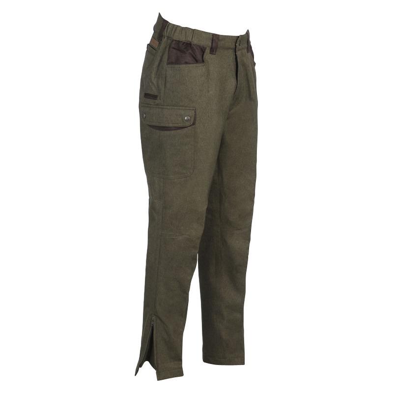 Pantalon fuseau pour la chasse percussion berry kaki