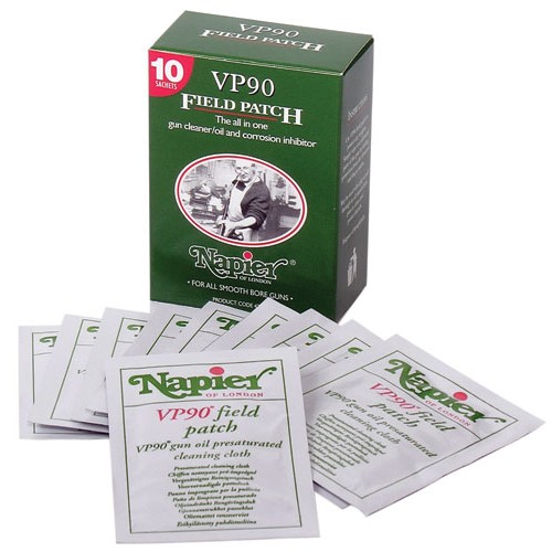 Patchs imbibe s de nettoyage napier pour arme de chasse