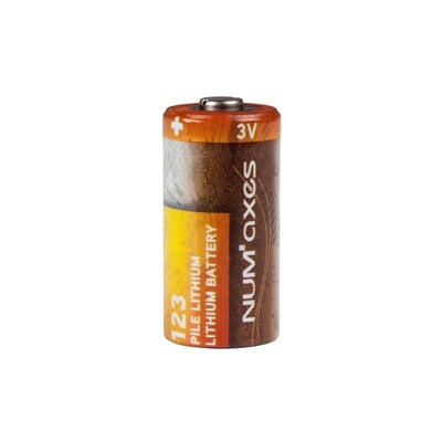 Pile lithium cr123 3v pour collier anti aboiement