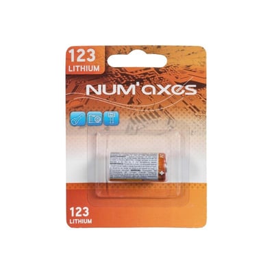 Pile lithium cr123 3v pour collier anti aboiement1