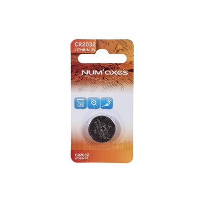 Pile lithium cr2032 3v lunette de tir et red dot