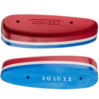 Plaque de couche anti recul en sorbothane kick eez mod 300 rouge et bleu