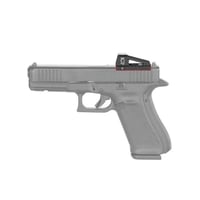 Point rouge pour glock mos noblex nv 1x23 os2