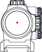 Point rouge prohunt expert 2moa taille du point