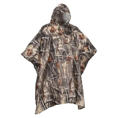 Poncho camo wet