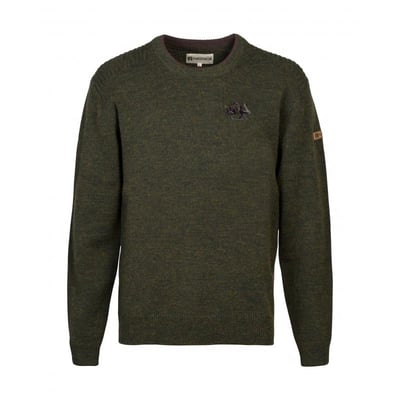 Pull brode col rond enfant