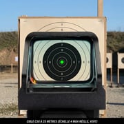 Que represente un point vert de 4 moa sur une c50 a 25m avec noblex docter glock mos