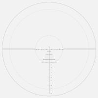 Reticule au premier plan focal sur spotting scope gpo
