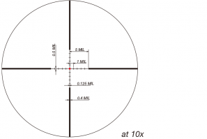 Reticule chasse et tir sportif fd2 march compact 1 5 15x42