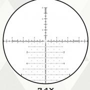 Reticule ffp apr 2d element optics helix 6 24x50