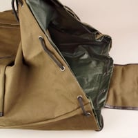 Sac a dos chasse vintage en coton 52 litres arcea toledo1