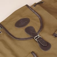 Sac a dos chasse vintage en coton 52 litres arcea toledo3