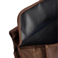 Sac de battue haut de gamme en cuir marron country sellerie3