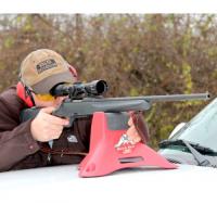 Support de tir pour la chasse sur capot voiture