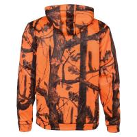 Sweat a capuche de chasse percussion blaze orange camo