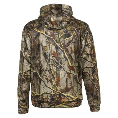 Sweat a capuche de chasse percussion camo forest evo