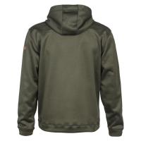 Sweat a capuche de chasse percussion kaki pour la chasse