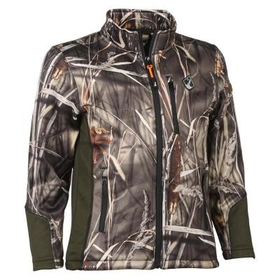 Sweat shirt zippe percussion enfant wet camouflage
