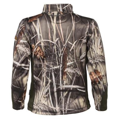 Sweat shirt zippe percussion enfant wet camouflage