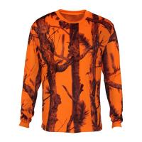 T shirt  Manches Longues Percussion Fluo GhostCamo