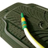Tapis de voiture en caoutchouc 2 avants 2 arrie res se nettoie facilement a grande eaux