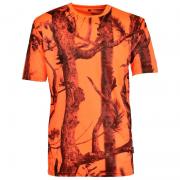 Tee shirt chasse percussion camo fluo chasseur compagnie