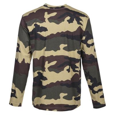Tee shirt manches longues percussion camo ce militaire 1