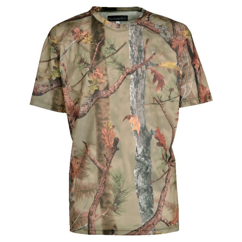 Tee shirt percussion ghostcamo forest chasseur compagnie