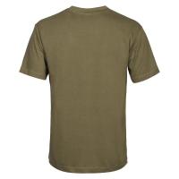 Tee shirt percussion kaki uni en coton 165 grammes au m3