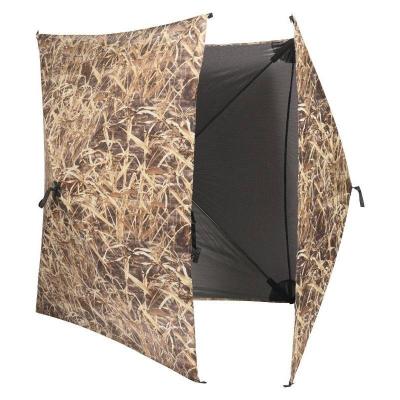 Tente d affu t rapide 3 co te camo roseaux stepland