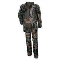 Tenue de chasse complete spe cial pluie camouflage percusion