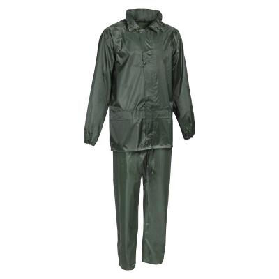 Tenue de chasse complete spe cial pluie kaki percusion 1