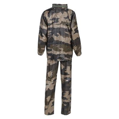 Tenue de pluie chasse percussion enfant camo
