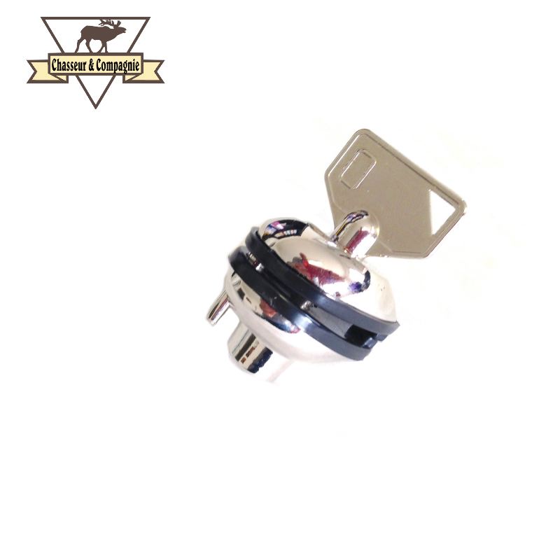Verrou de pontet pour pistolet revolver obligatoire a clef