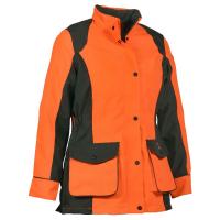 Veste chasse femme percussion stronger orange haute visibilite 