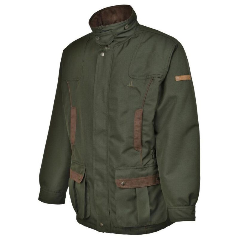 Veste chasse idaho natureland vosges kaki imperme able souple