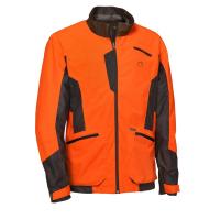 Veste chasse re versible club interchasse janus orange marron