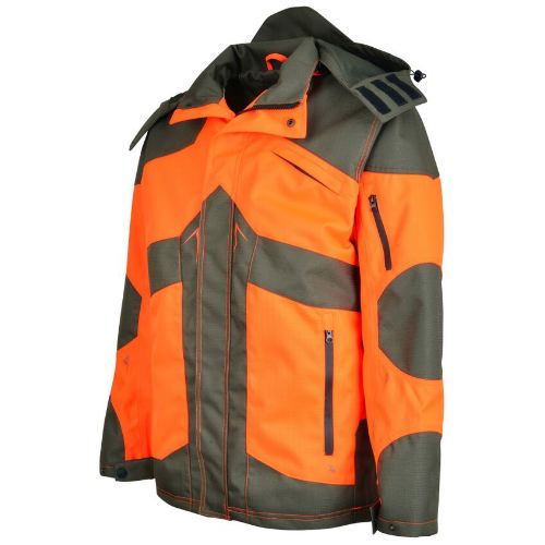 Veste de chasse orange tre s resistante verney carron rhino