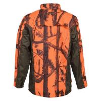 Veste de chasse percussion renfort ripstop camo orange1