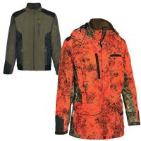 Veste de chasse verney carron ibex ghost camo snake blaze