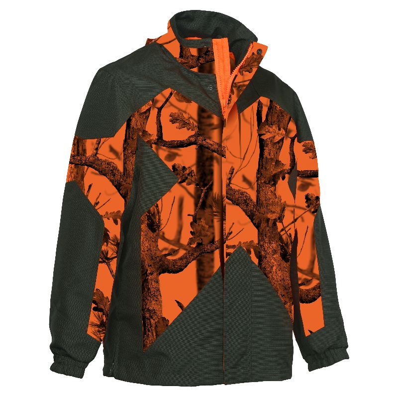 Veste de traque chasse percussion predator r2 kaki ghostcamo