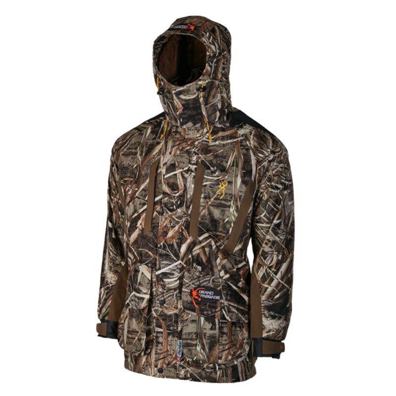 Veste parka browning grand passage pro dirty bird camo max5