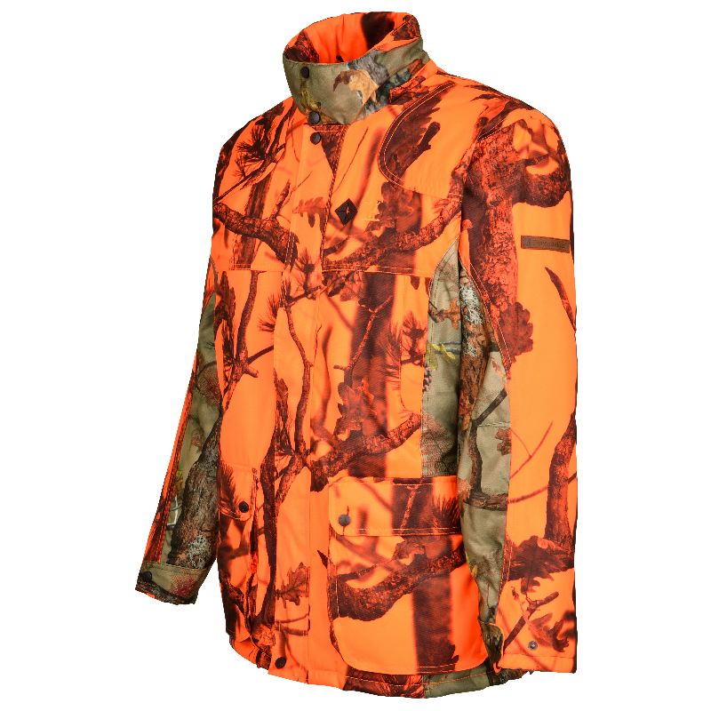 Veste percussion grand nord ghostcamo blaze black et forest1