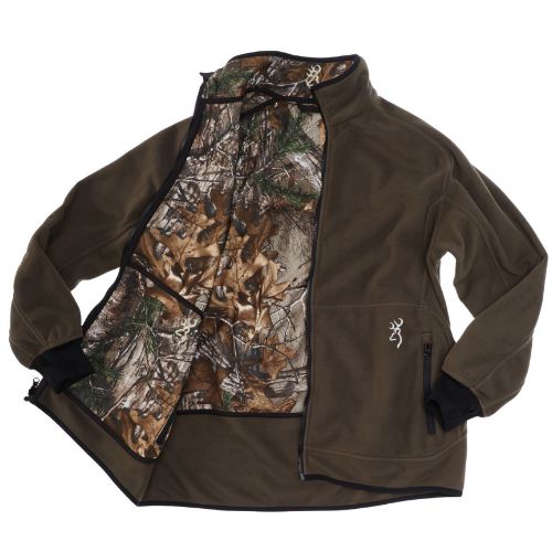 Veste polaire browning powerfleece re versible xtra vert1