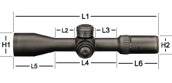 Vortex razor gen 2 3 18x50 dimensions