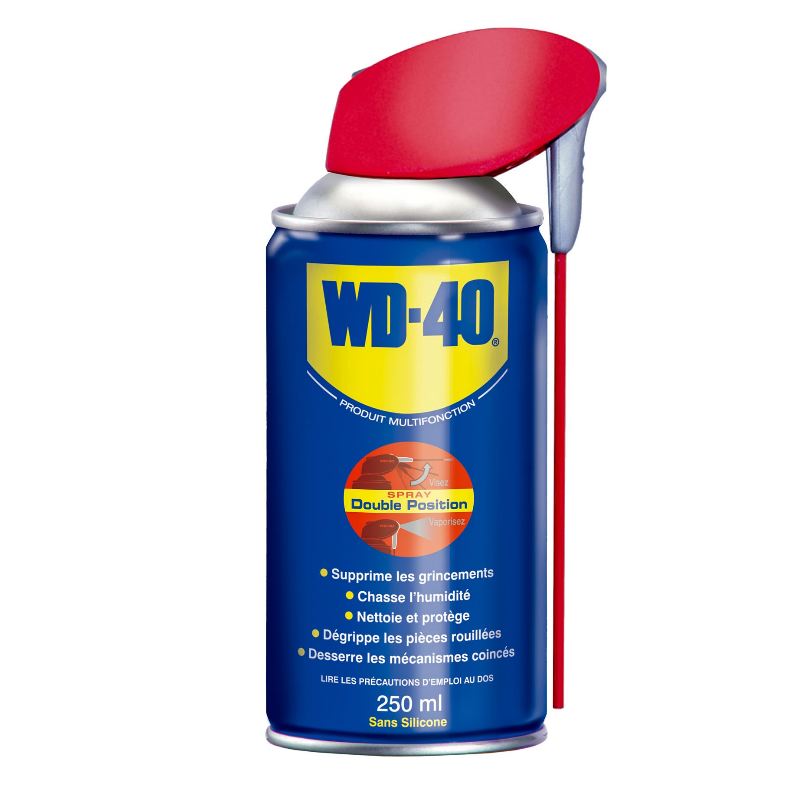 Wd40 en spray avec te te pro 2 jets huile antirouille